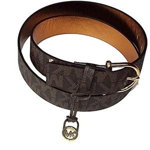 Michael Kors Women’s Belt Chocolate Brown